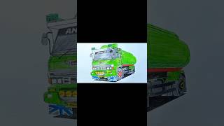 Menggambar Truk HINO RANGER #menggambar #shorts #hinoranger #truk #truck #truktangki