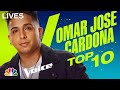 Omar Jose Cardona Performs Foreigner's "I Want to Know What Love Is" | NBC's The Voice Top 10 2022
