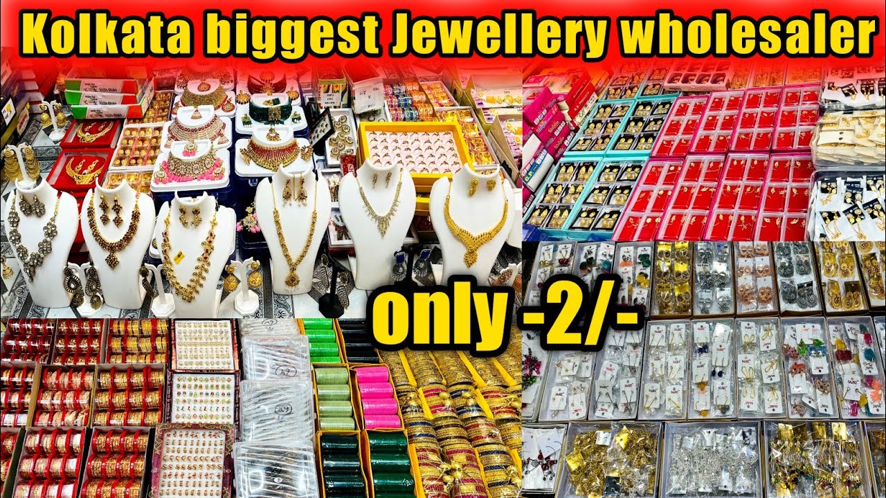 Eid Special Jewellery Collection । Jewellery Big Wholesale Market Kolkata Barabazar.