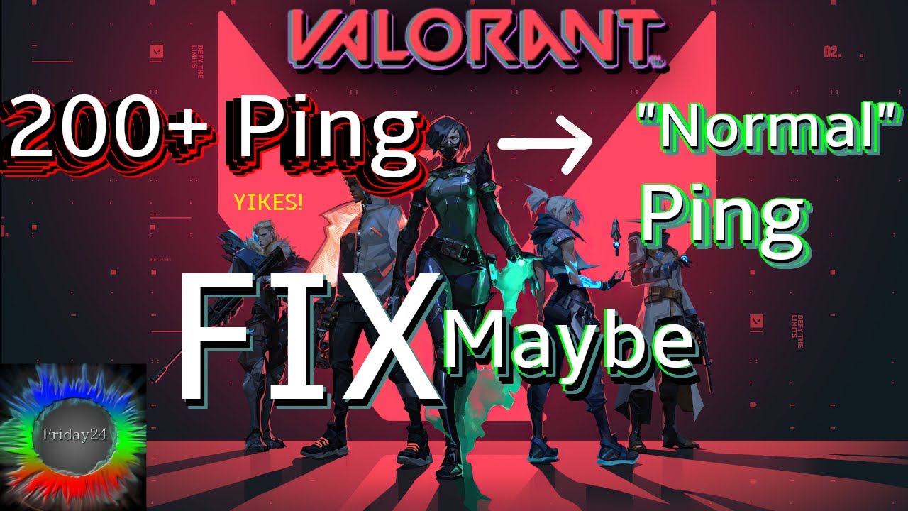 How To Fix High Ping in Valorant - YouTube