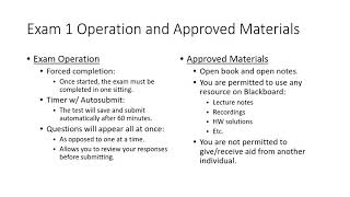 CE 312 Lecture 18:  Exam 1 Review (2020.10.05)