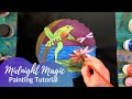 Fabric Painting Tutorial ~ Midnight Magic Block of the Month