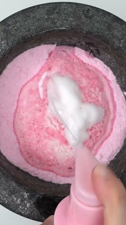 Pink Face Mask ASMR #shorts