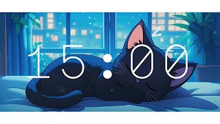 15 Minute Timer  Back to School Lofi Chill