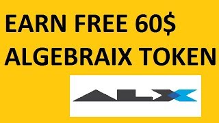 Earn Free 60$ Algebraix Token- Upcoming Cryptocurrency