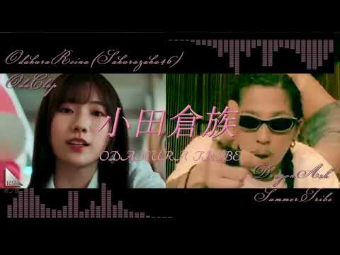 【櫻坂46】【マッシュアップ】小田倉麗奈（櫻坂46）/オダクラップ✕DragonAsh/SummerTribe【Sakurazaka46】