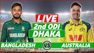 LIVE: BAN vs AUS 2nd ODI | Bangladesh vs Australia Live Match Score Today & Commentary screenshot 5