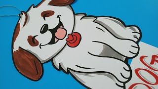 How to Make a Dog Cutout | DIY Dog Craft | Paper Dog Cutout | Dog Prop for Storytelling & Activities