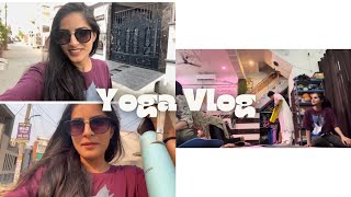Pehli Yoga Class || Yoga Vlog Day 1
