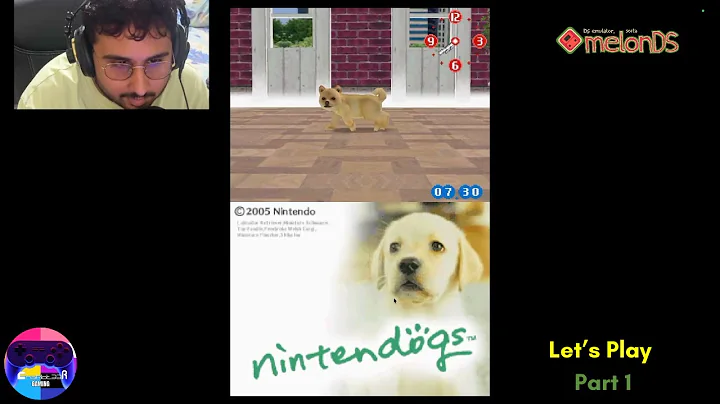 Let’s Play Nintendogs! ⎪ Retro Gaming ⎪ Lab and Friends Gameplay Part 1