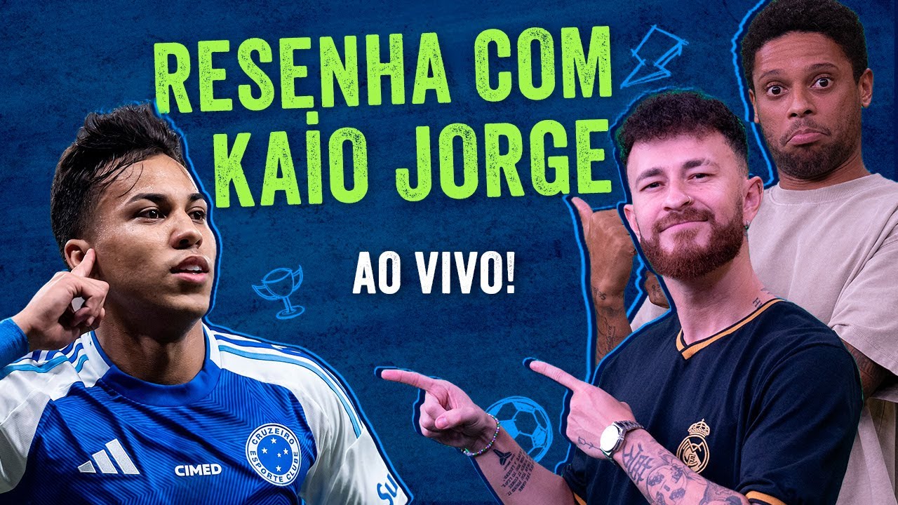 AO VIVO! KAIO JORGE, DO CRUZEIRO, PARTICIPA COM FRED BRUNO, BALADA E TARDELLI | Panela sportv
