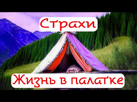 Жизнь в палатке.