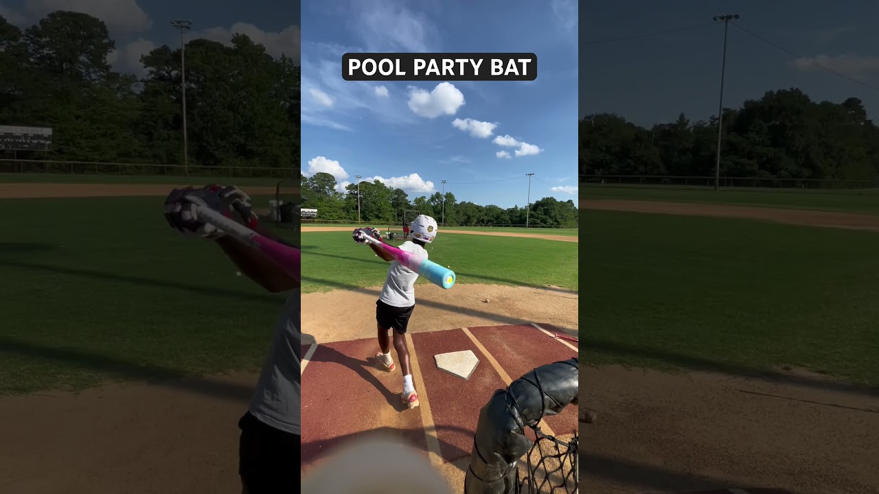 This pool party bat is fire! 
