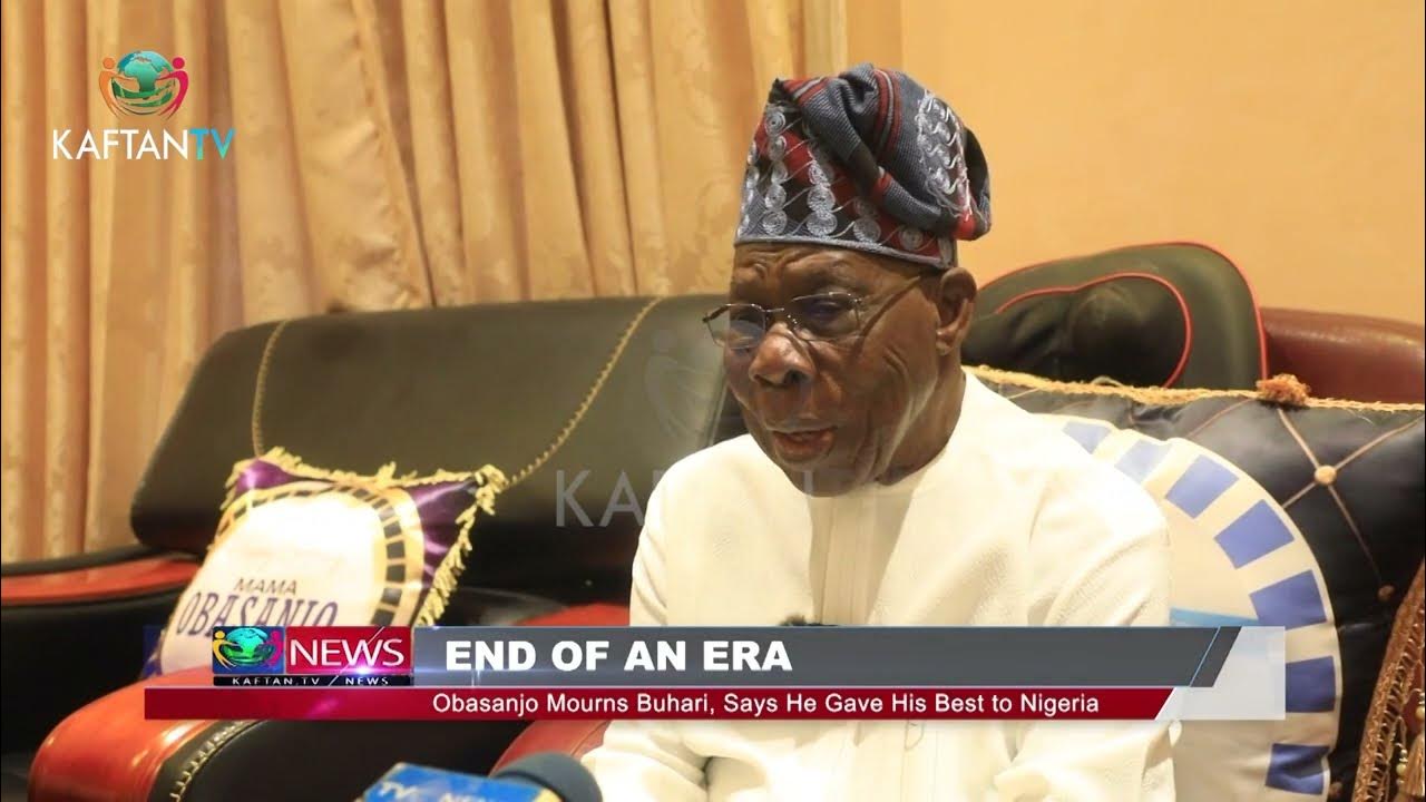 NEWS:  Obasanjo Mourns Buhari,Says He Gave His Best To Nigeria