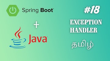 Chapter 18 | Exception Handler | REST APIs CRUD Operations | தமிழ்