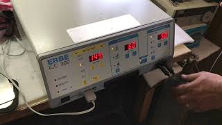 Metal Reusable Grounding/Earthing plate with ERBE ICC 300 & Bipolar instruments