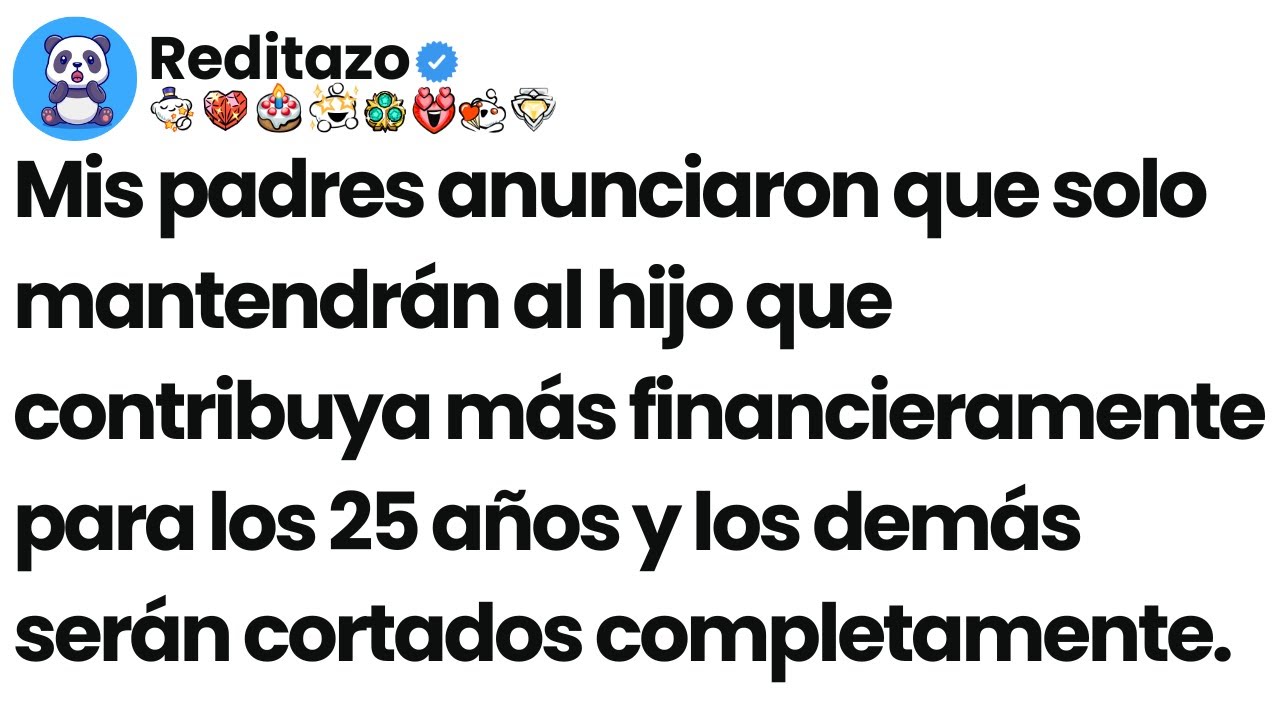 [Episodio completo] Mis padres anunciaron que solo mantendrán al hijo que contribuya más