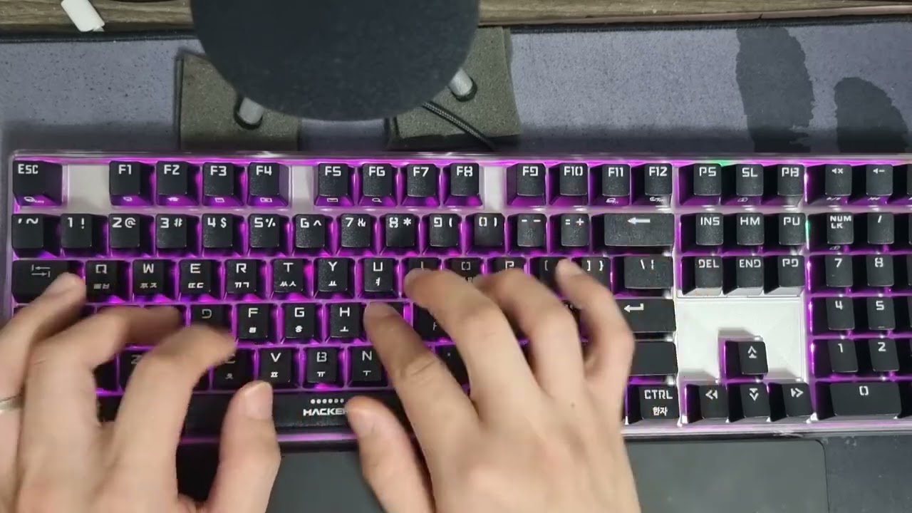 [Keyboard Sounds] ABKO K980 w/ NIZ EC (Noppoo)