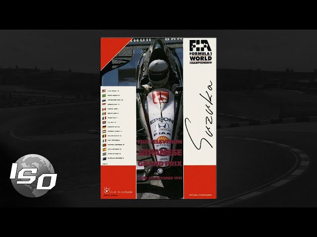 ISO 1991 F1 | Round 15 | Fuji Television Japanese Grand Prix - YouTube
