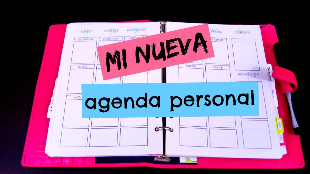 Nueva agenda personal! | Julieta Jareda - YouTube