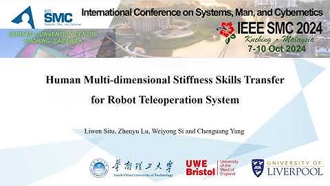 SMC 2024 - Human Multi-dimensional Stiffness Skills Transferfor Robot Teleoperation System