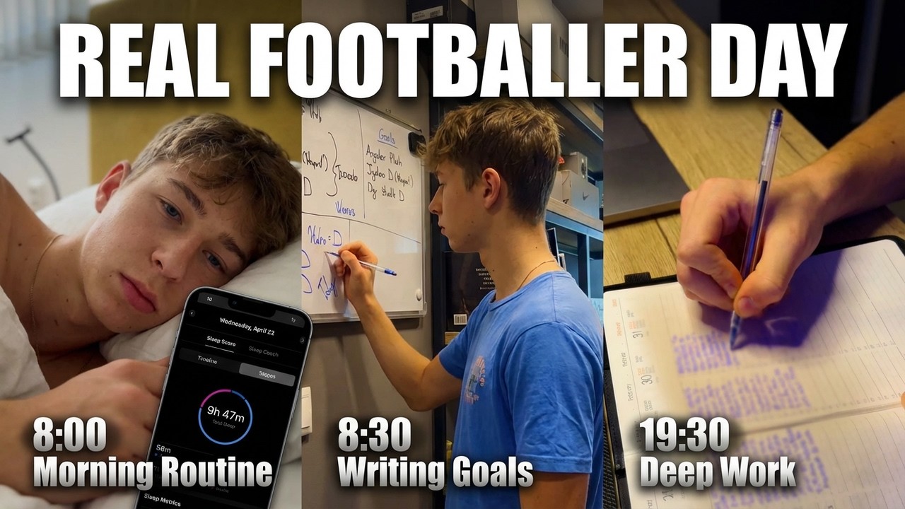 Young Footballer Routine Daily Routine of a Young European Football Player - YouTube
