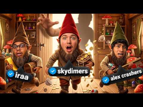 ENTRAMOS A ROBAR Y NOS CACHARON FEO 🍄🚨 (SKYDIMERS, ALEX CRASHERS, IRAA)