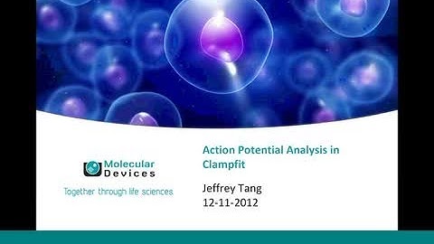 Action Potential Analysis in Clampfit Module