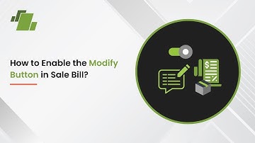How to Enable the Modify Button in Sale Bill ?