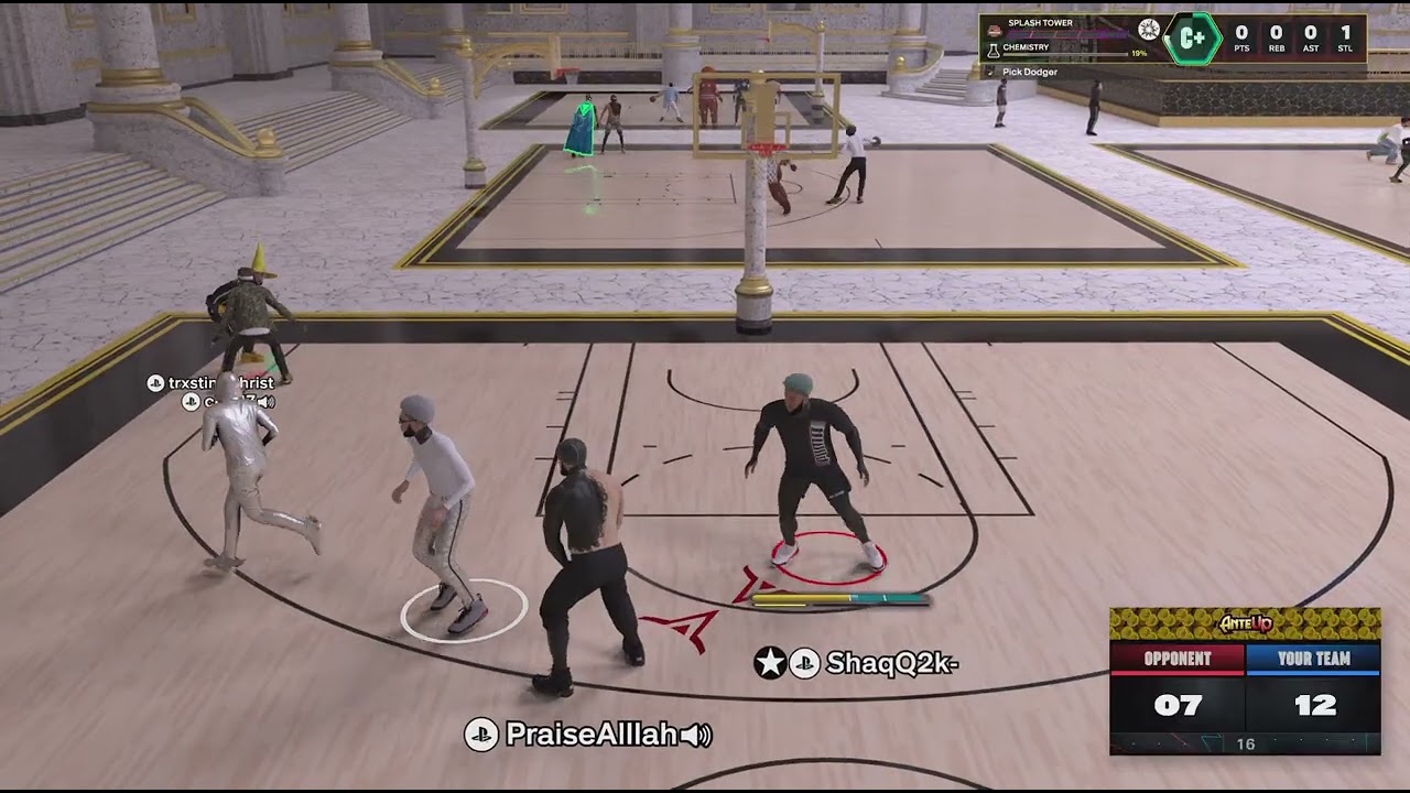 NBA 2K26 Comp Stage Game Play the best Big Man build