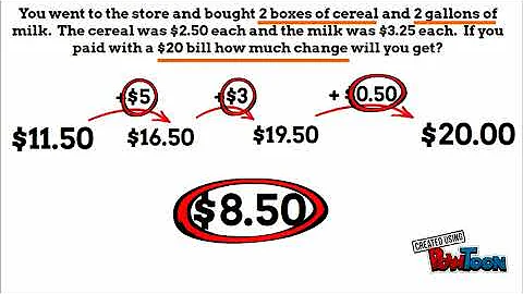 Money Multistep Problems