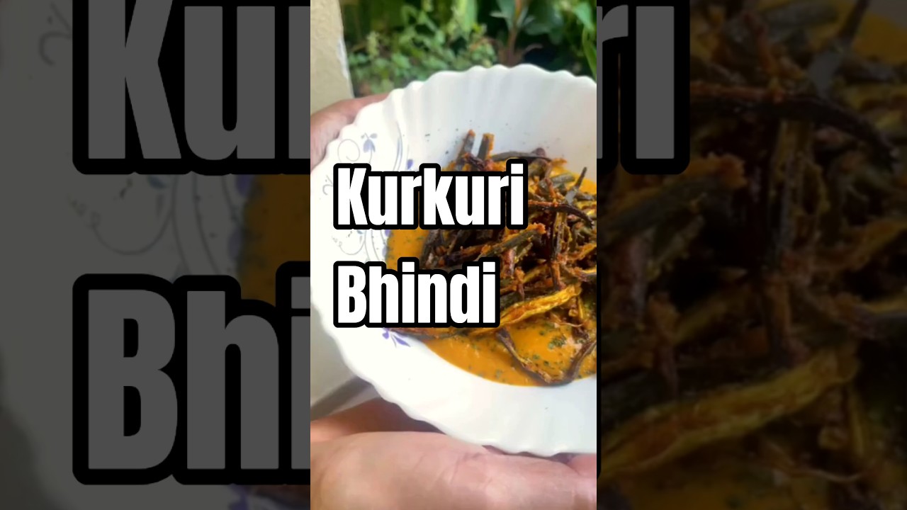 No-Fry Kurkuri Bhindi in Makhni Gravy – Guilt-Free Indulgence! 