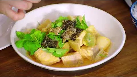 Thai Salmon Red Curry by Karen Chan and host Elena...