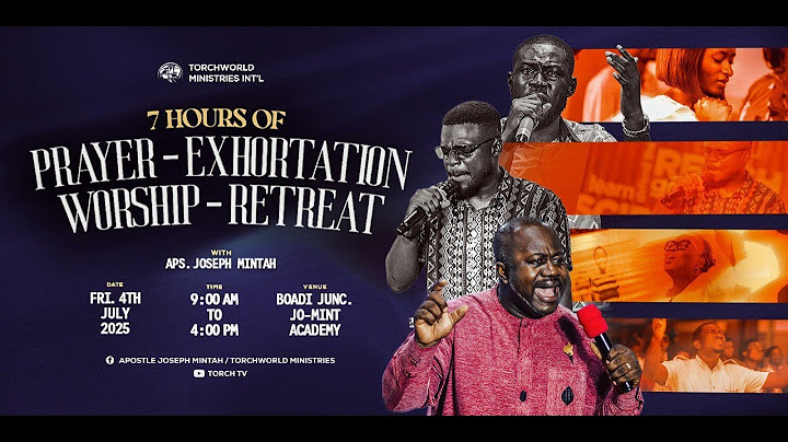 7 HOURS OF PRAYER -EXHORTATION -WORSHIP| APOSTLE JOSEPH MINTAH | 4TH JULY 2025