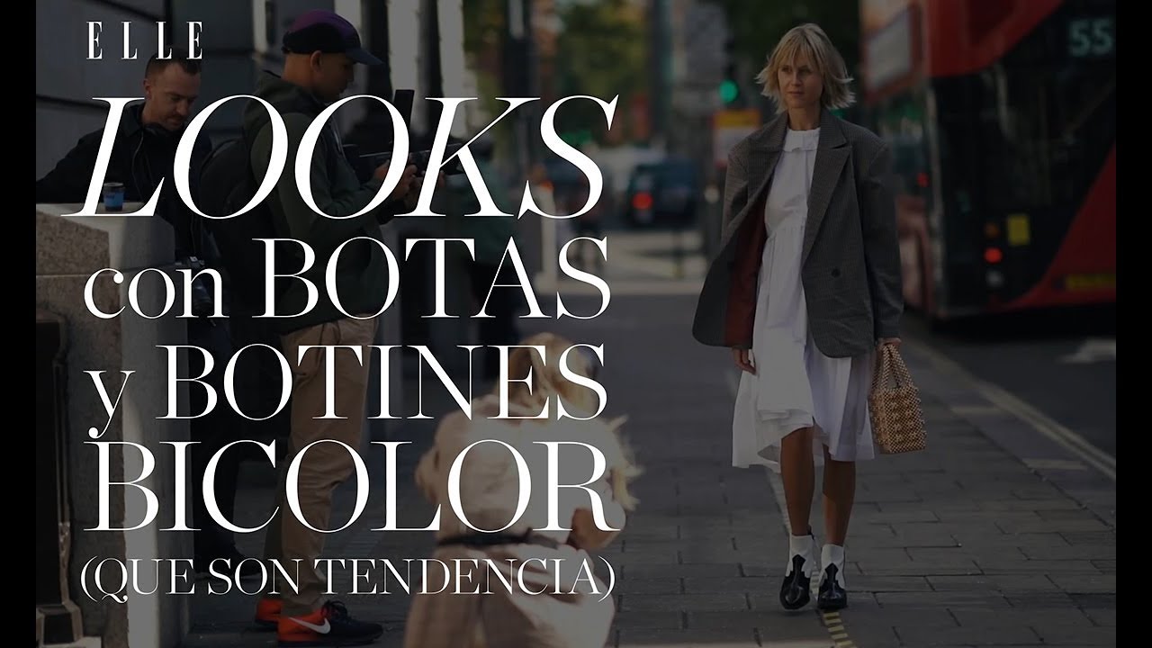 Looks con botas y botines bicolor que son tendencia | Elle España - YouTube