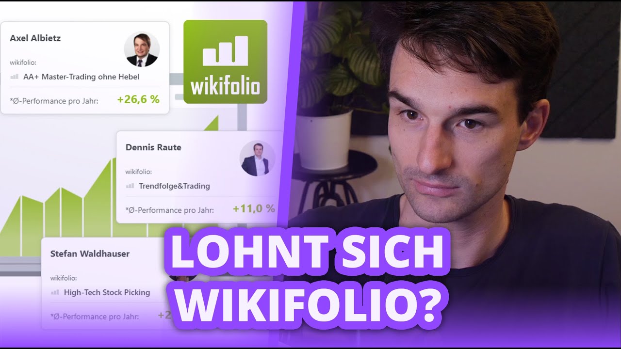 Sollte man mit WikiFolio investieren? Portfolio Analyse! | Finanzfluss Twitch Highlights
