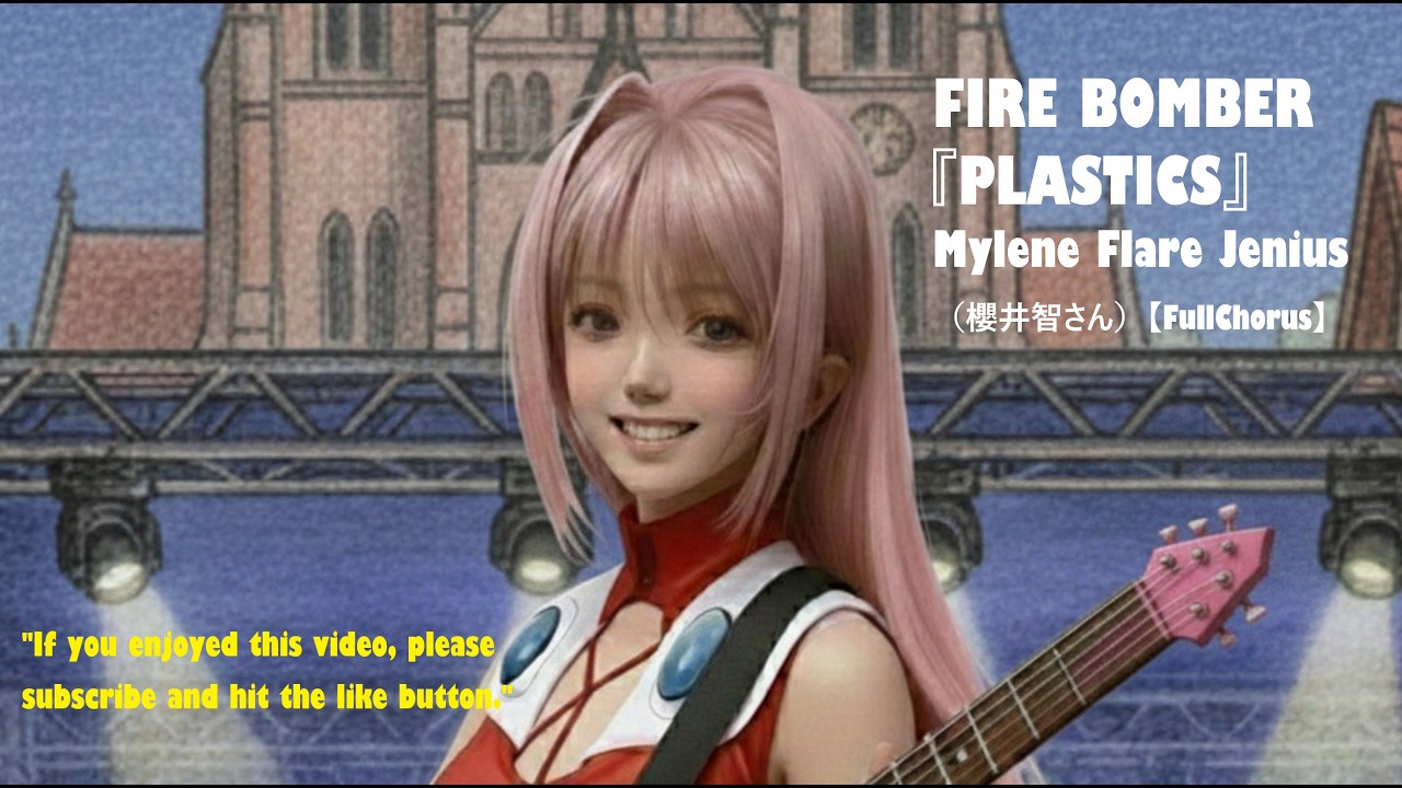 マクロス7『PLASTICS』（FullChorus）櫻井智　#FIREBOMBER #macross7 #ミレーヌ #櫻井智 #マクロス7 #バサラ #熱気バサラ #早瀬未 #ミンメイ