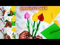 Easy Paper Flower | Paper Craft | DIY | Papercraft Ideas