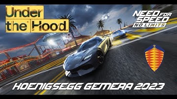 NFS No Limits | KOENIGSEGG Gemera (2023) | Under the Hood Event (FINAL)