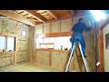 The Gaps Making Us Freeze Are Now Sealed! Mud Wall Drawbacks [Carpenter's Home Renovation - Part 5]