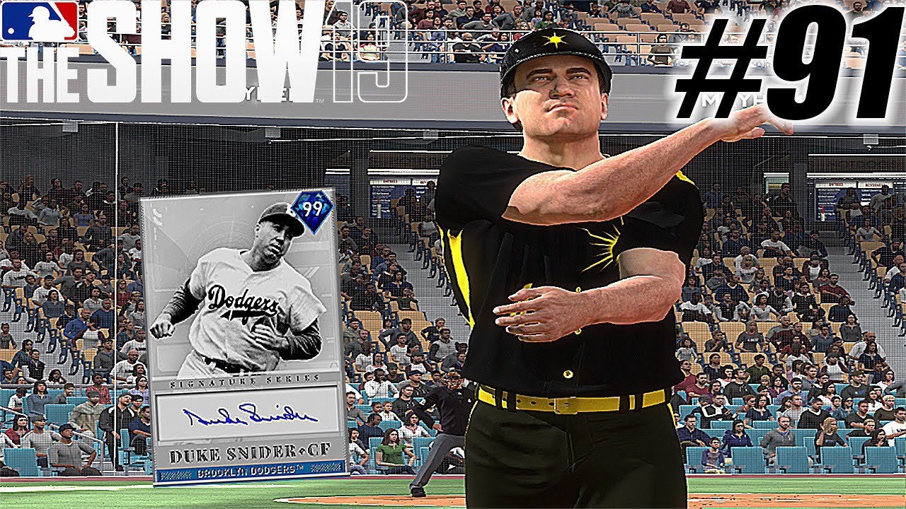 SIGNATURE SERIES DUKE SNIDER IS THAT DUDE! | MLB THE SHOW 19 DIAMOND DYNASTY
