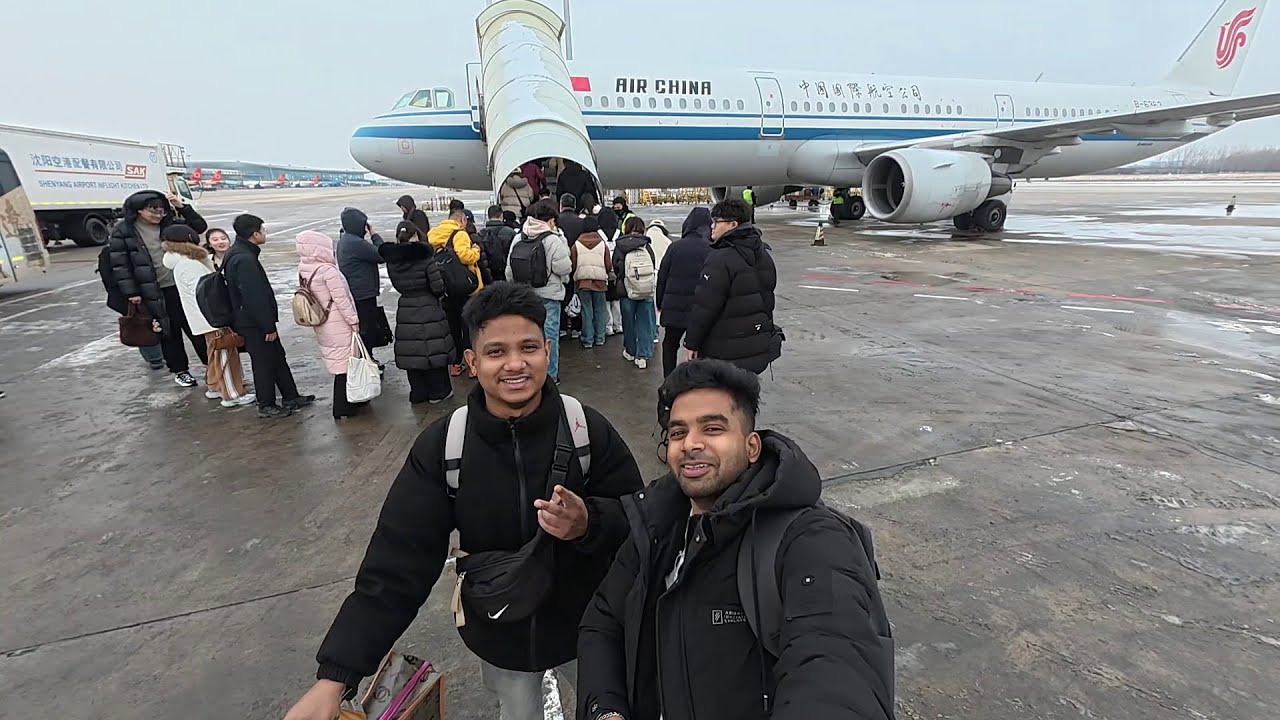 Flying from China to Sri Lanka