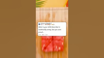 What has your child done that is technically “wrong” but you were proud of them for doing #reddit