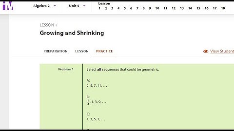Unit 4 Lesson 1 Practice Problems | Algebra 2 | Illustrative Mathematics