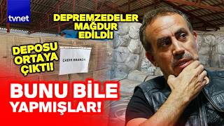 Sözde en güvenilir sanatçıydı! Depremzedelere yardımı depolarda çürütmüşler!