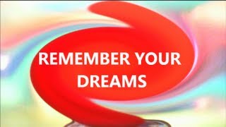 2 Hours Sleep Hypnosis for Dream Recall (lucid dreaming aid)