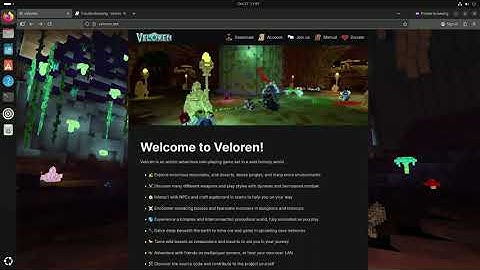 Veloren ARM Linux met AMD Radeon RX550