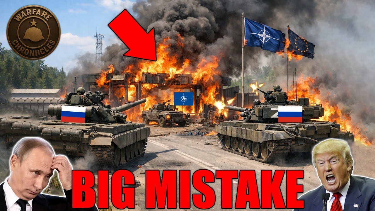Russian Tanks Rolled Toward a NATO Checkpoint… Then This Happened