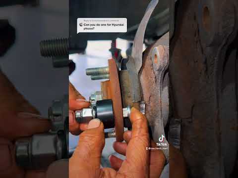 Wheel stud replacement ￼#mechanic #car
