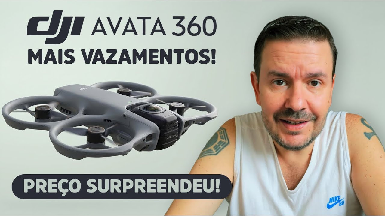 DJI Avata 360 VAZOU de Novo 😱 E o Preço Me Surpreendeu Muito! 